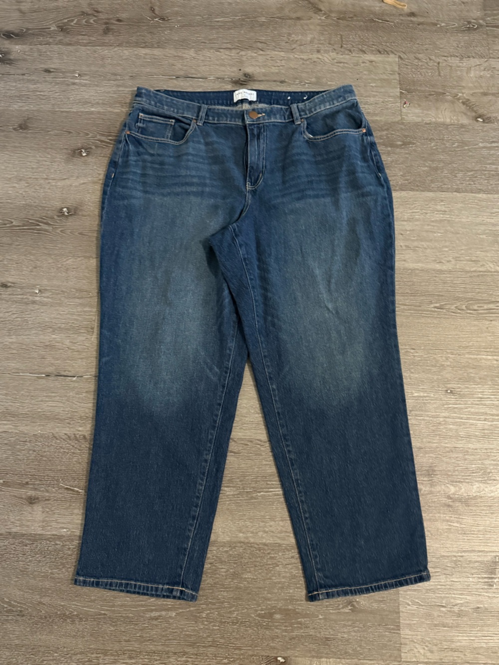 Women's Dark Blue Boyfriend Jeans - Relaxed Fit | Lane Bryant Jeans | Size 18